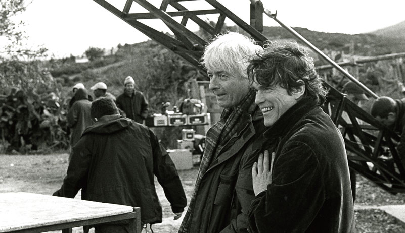 John Furse with Director of Photography Ian Wilson, Blind Flight, Tunisia 2003