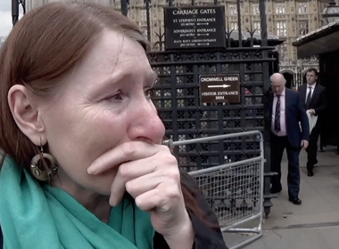 DDeborah Harrington at Parliament, Groundswell: The Grassroots Battle For The NHS And Democracy 2014-2019.